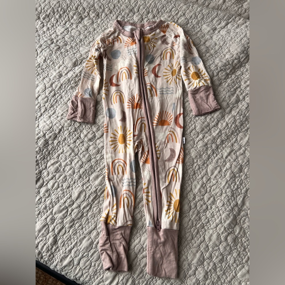 Little Sleepies 0-3 Zippy Sunset